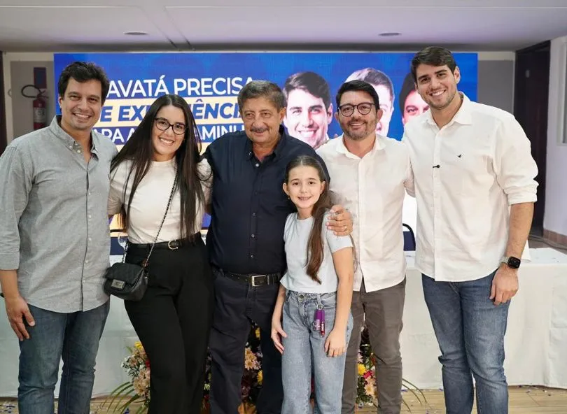 Joaquim Neto fortalece grupo político e apresenta Bruno Marques e Lucas Ramos em ato que movimenta os bastidores da política de Gravatá e da região.